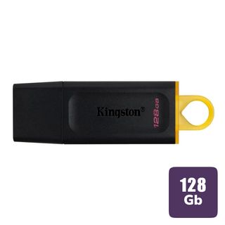 USB-флешка 128 Gb, Kingston "DTX/128GB", USB 3.2, черная / USB-флешки