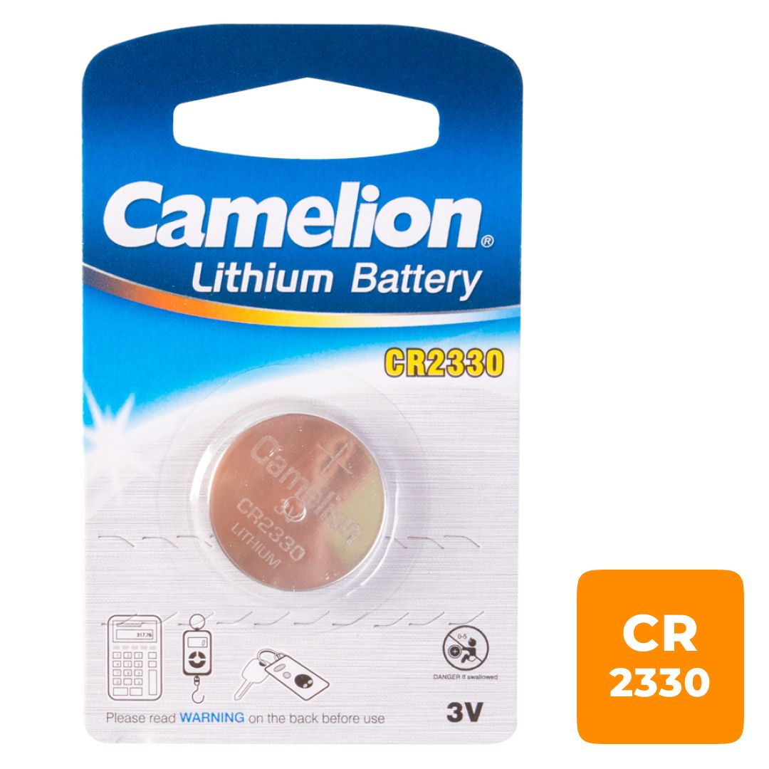 Батарея Camelion Lithium дискілі CR2330-BP1, 3V, 1 дана, баға бір дана үшін / Батареялар