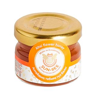 Мёд Sun-Bee "Цветочный", стеклянная банка, 25 гр / Мед, варенье, сиропы