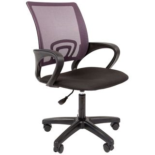 Қызметкерлер креслосы Helmi HL-M96 R, мата, торлы, сұр/қара / Қызметкерлерге арналған креслолар